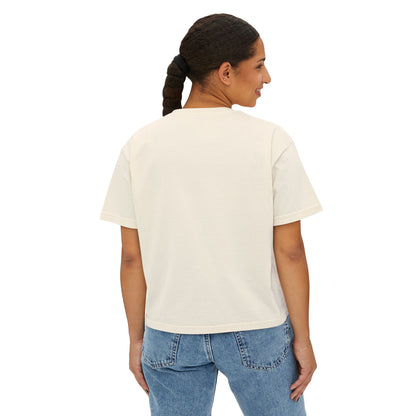 Boxy Tee — "Stay Away From Niggas That Disturb Ya Nervous System" Graphic Shirt