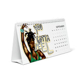 Desk Calendar (2024 grid)