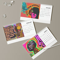 Desk Calendar (2024 grid)