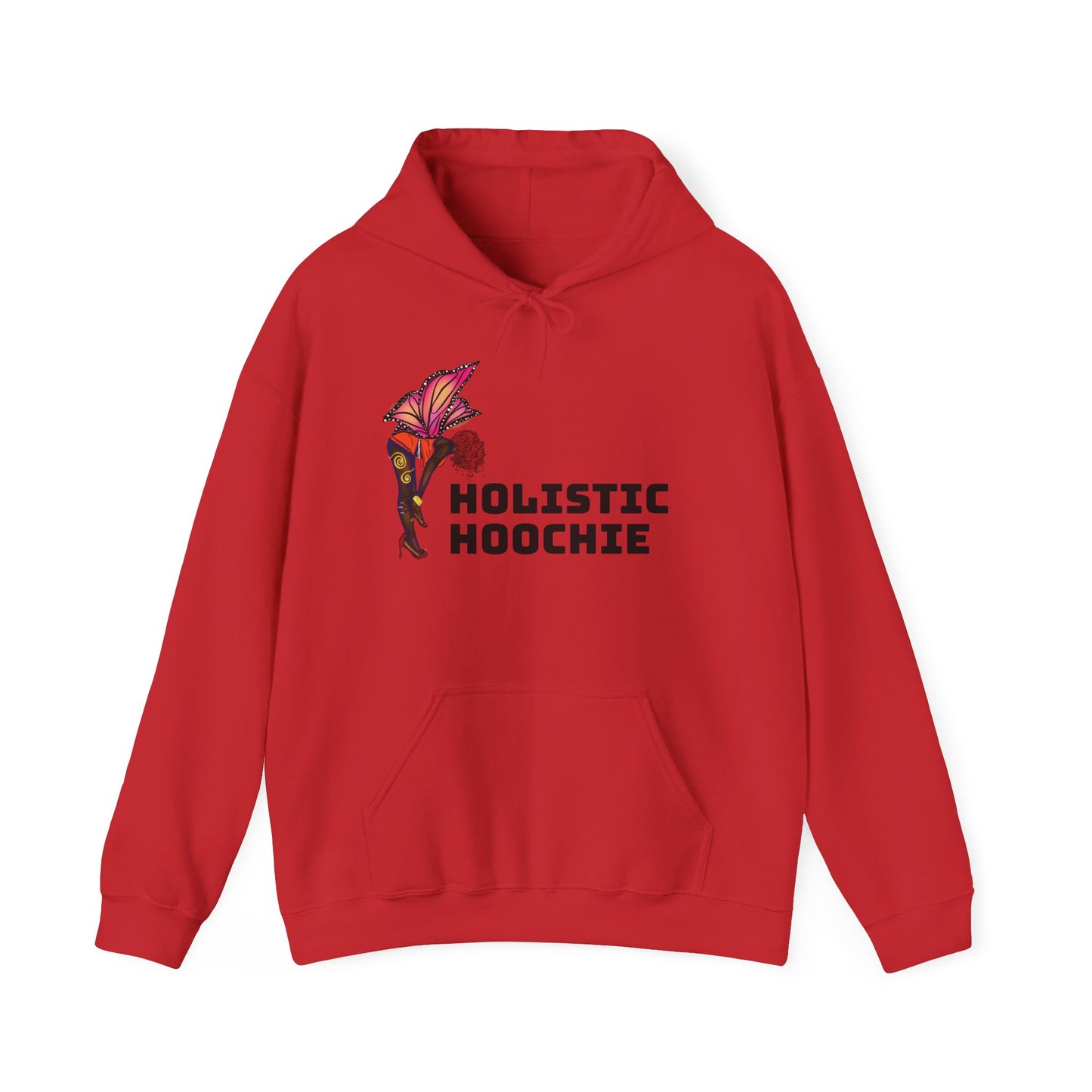 Holistic Hoochie Hoodie – Spiritual Floral Graphic Hooded Sweatshirt