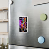 Cosmic homies kid cut sticker