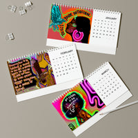 Desk Calendar (2024 grid)