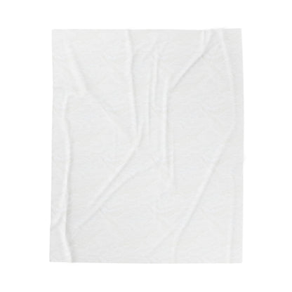Velveteen Plush Blanket — "Hot Girls Healing" Empowerment Throw