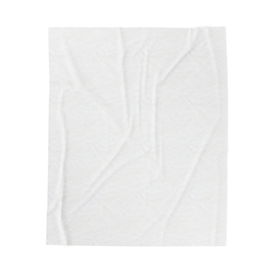Velveteen Plush Blanket — "Hot Girls Healing" Empowerment Throw