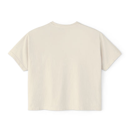 Boxy Tee — "Stay Away From Niggas That Disturb Ya Nervous System" Graphic Shirt