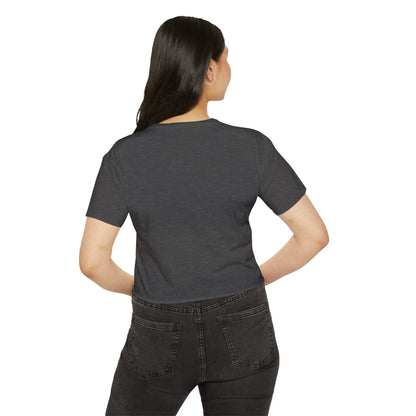 Festival Crop Top – "Holistic Hoochie University" Retro Pinup Graphic
