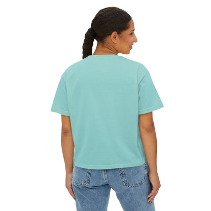 Boxy Tee — "Stay Away From Niggas That Disturb Ya Nervous System" Graphic Shirt
