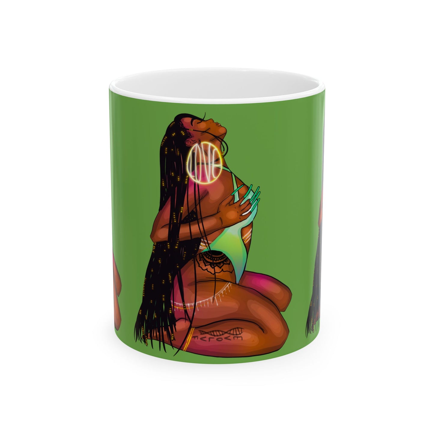 Self Love Ceramic Mug — 11oz & 15oz Inspirational Coffee Cup