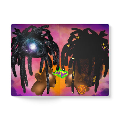 Holistic Hoochie University Softcover Journal — Afro-Goddess Affirmation Notebook