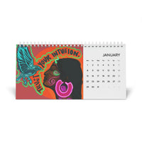 Desk Calendar (2024 grid)