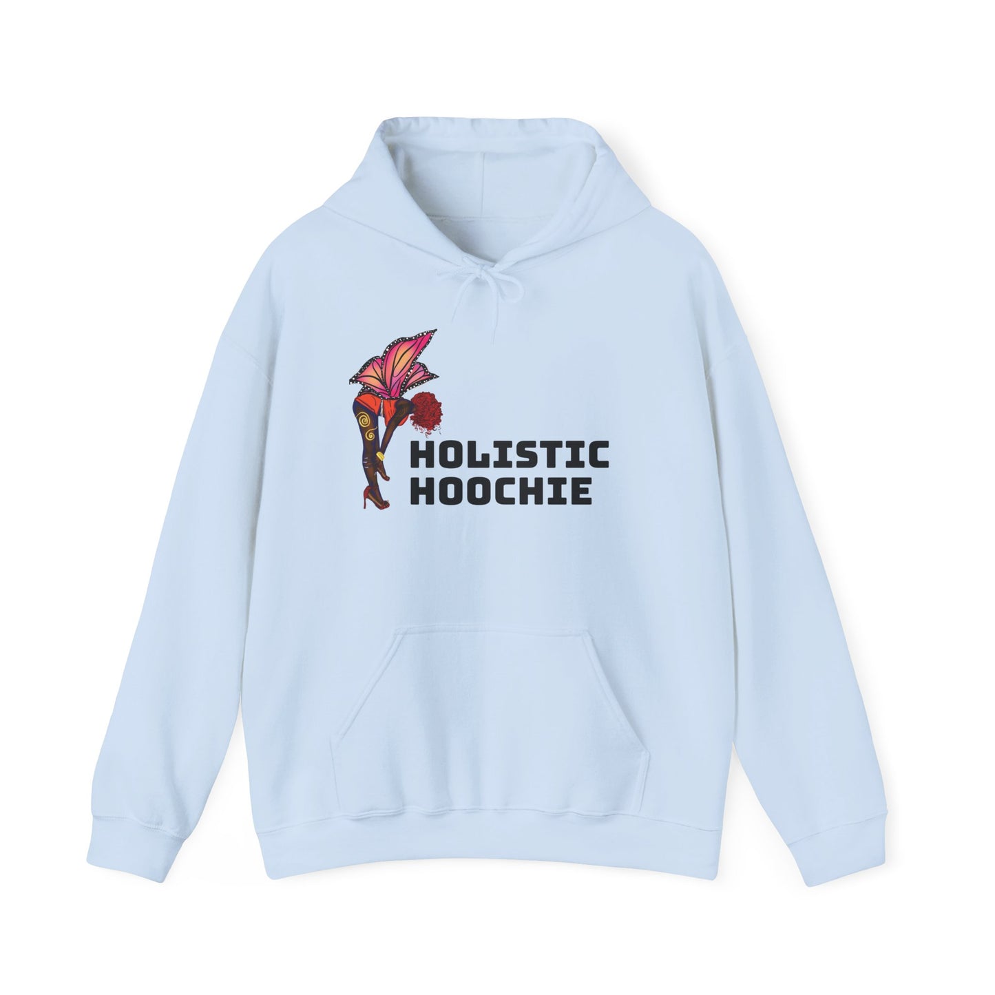 Holistic Hoochie Hoodie – Spiritual Floral Graphic Hooded Sweatshirt