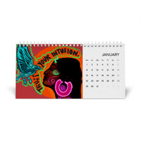 Desk Calendar (2024 grid)