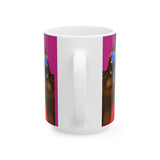 Mug — "Healing Through the Bullshit" Inspirational Ceramic Coffee Mug