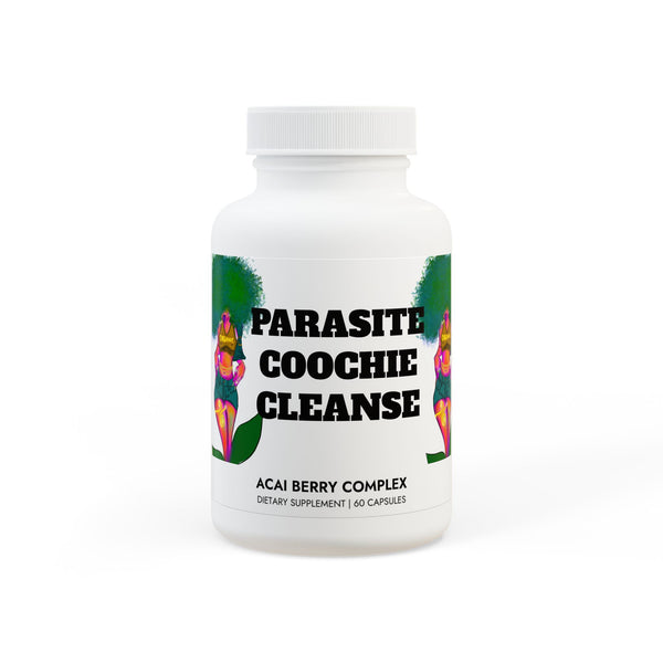 PARASITE COOCHIE CLEANSE Acai Berry Complex Supplement (60 Capsules)