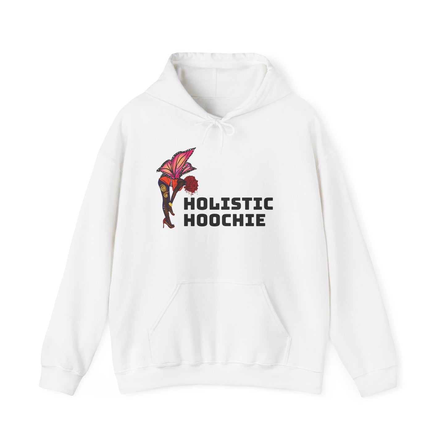 Holistic Hoochie Hoodie – Spiritual Floral Graphic Hooded Sweatshirt
