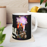 Call 1-800-kNow-Yoself Neon Psychic Ceramic Mug (11oz/15oz)