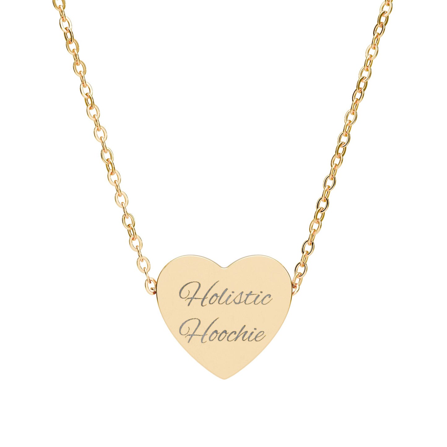 Gold-Plated  Hoochie Heart Pendant