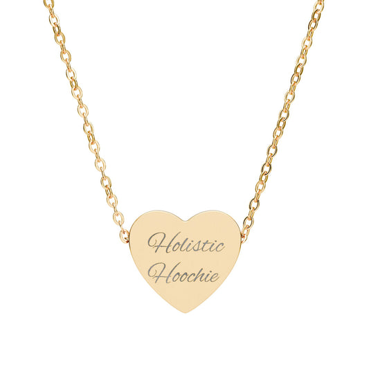 Gold-Plated  Hoochie Heart Pendant