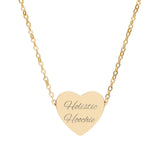 Gold-Plated  Hoochie Heart Pendant