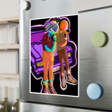 Cosmic homies kid cut sticker