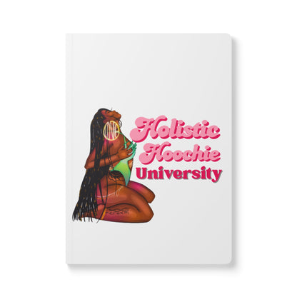Holistic Hoochie University Softcover Journal — Afro-Goddess Affirmation Notebook