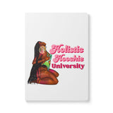 Holistic Hoochie University Softcover Journal — Afro-Goddess Affirmation Notebook