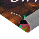 My Future Is An Amazing Gift Area Rug — Affirmation Afrocentric Decorative Mat for Living Room, Bedroom & Gifts
