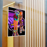 Cosmic homies kid cut sticker