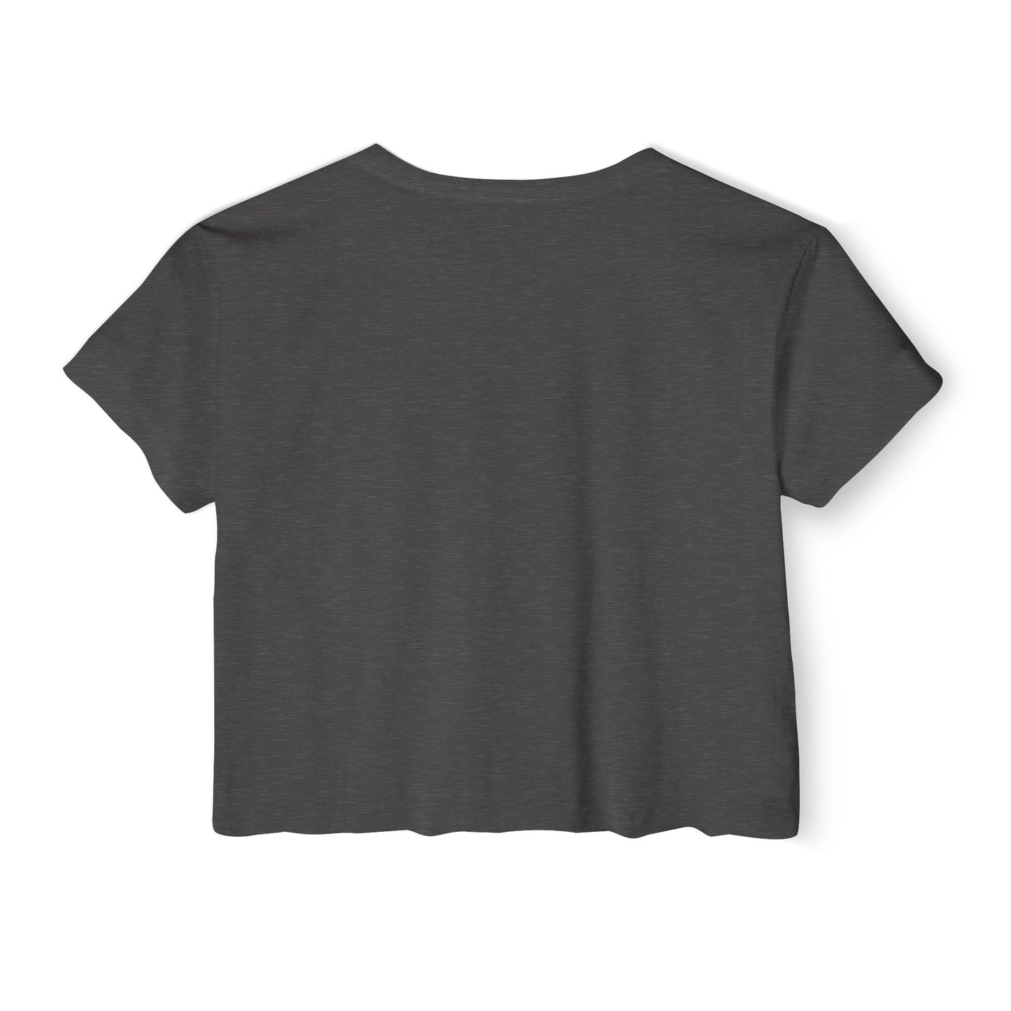 Festival Crop Top – "Holistic Hoochie University" Retro Pinup Graphic