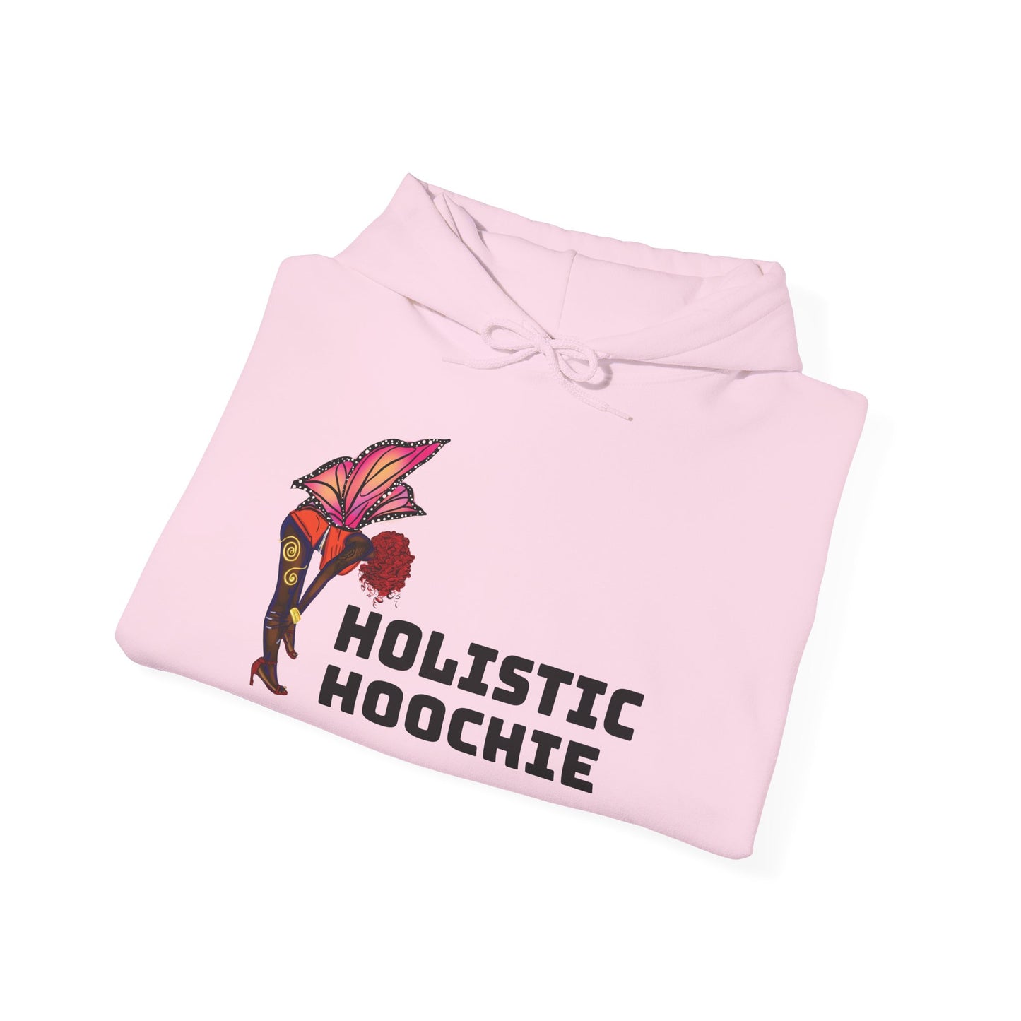 Holistic Hoochie Hoodie – Spiritual Floral Graphic Hooded Sweatshirt