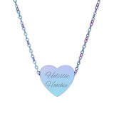 Gold-Plated  Hoochie Heart Pendant