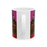 Mug — "Healing Through the Bullshit" Inspirational Ceramic Coffee Mug