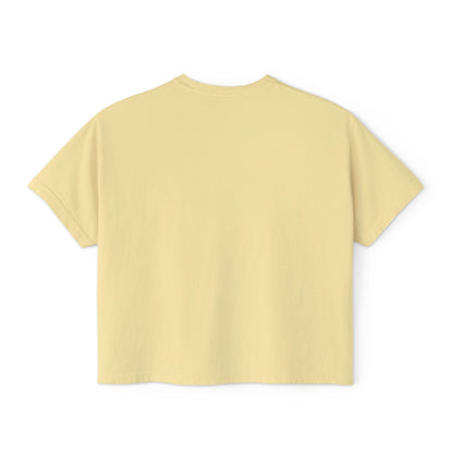 Boxy Tee — "Stay Away From Niggas That Disturb Ya Nervous System" Graphic Shirt
