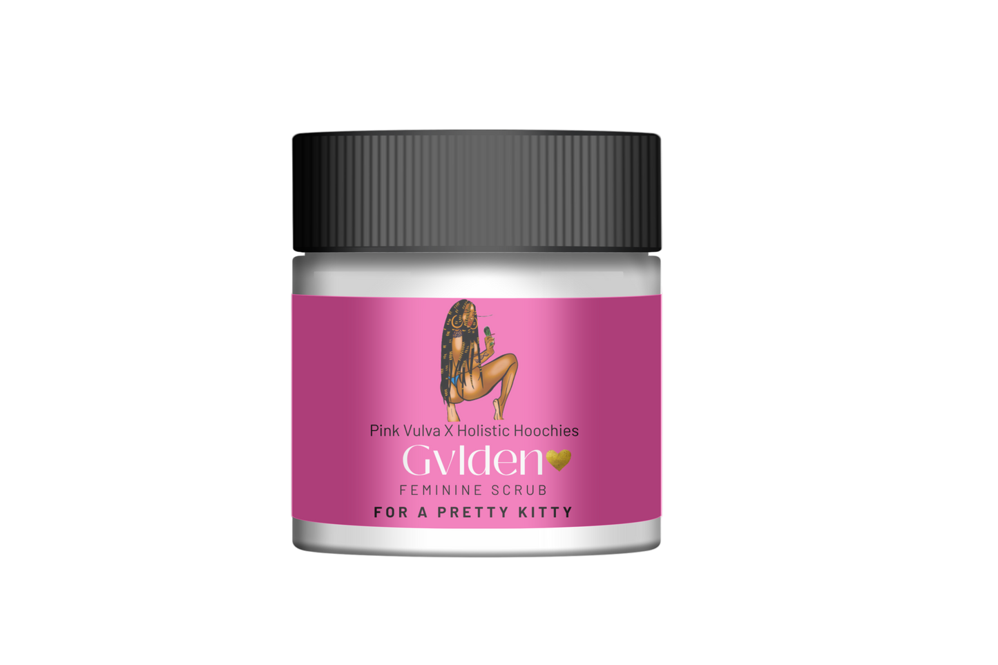 Pink Vulva 8oz Gvld Scrub