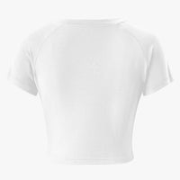 753. Women's Fitted Crop Top Tee