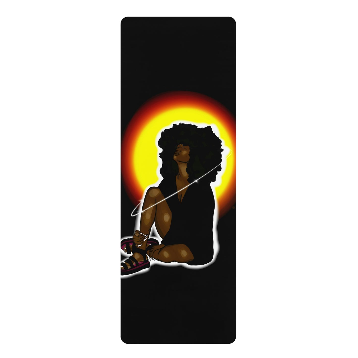 worry less yoga mat