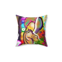 Spun Polyester Square Pillow