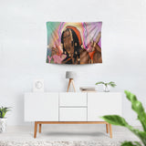 Cell service . Stylish 2-Sized Polyester Wall Tapestry