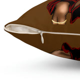 Spun Polyester Square Pillow