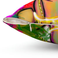 Spun Polyester Square Pillow