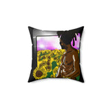 Spun Polyester Square Pillow