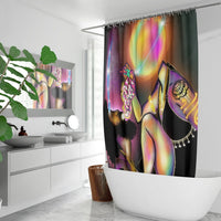 Nourishing . Quick-drying Shower Curtain