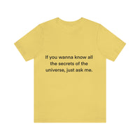 Unisex Jersey Short Sleeve Tee