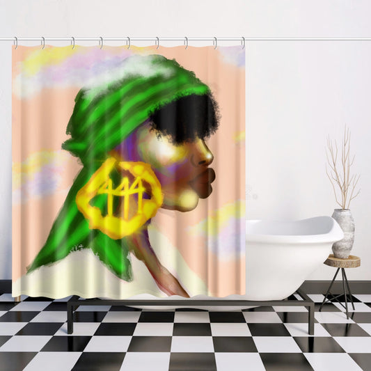 444. Quick-drying Shower Curtain
