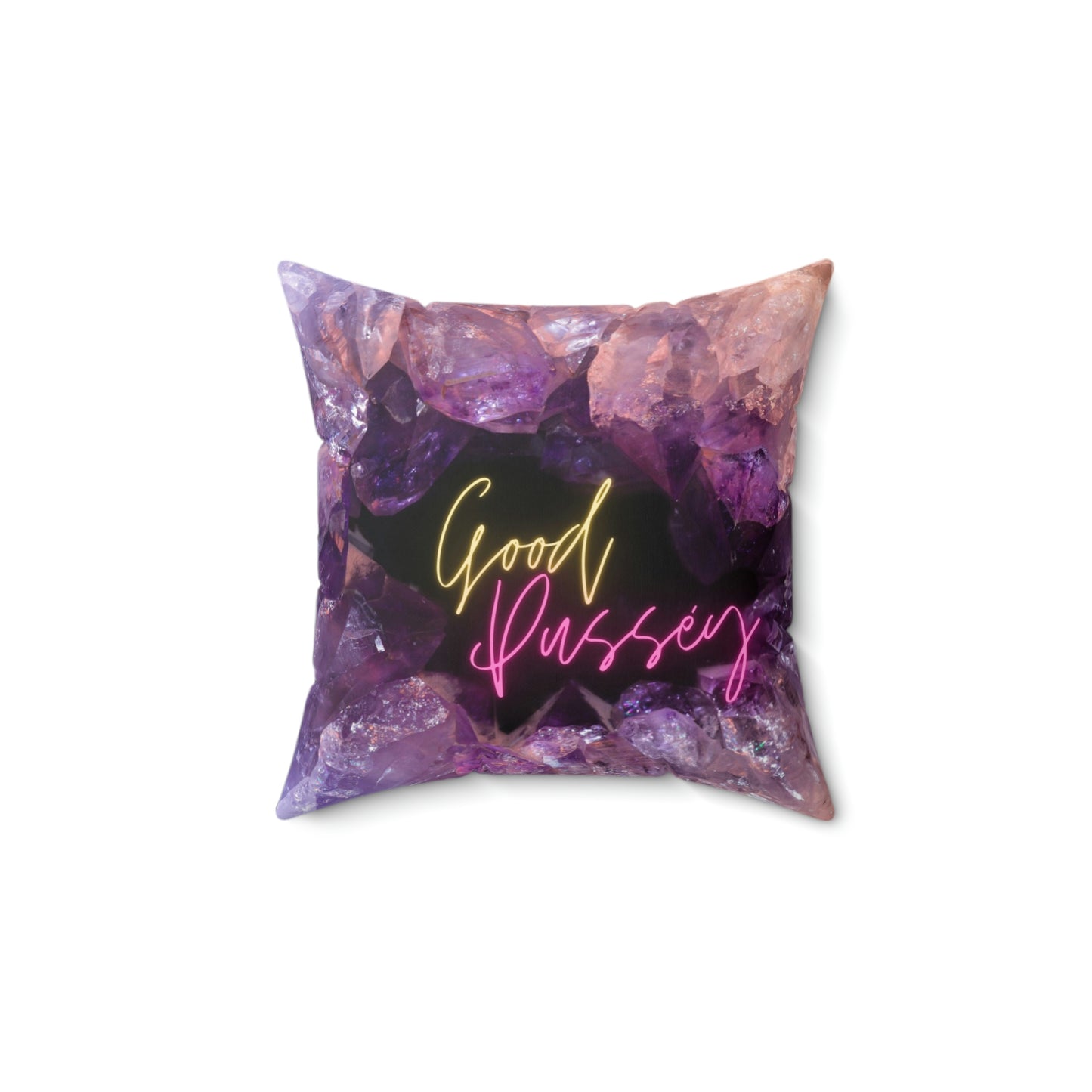Spun Polyester Square Pillow