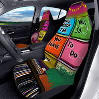 351. Microfiber Car Seats Cover 2Pcs