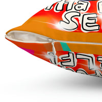 Spun Polyester Square Pillow