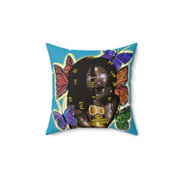 Faux Suede Square Pillow
