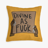 divine. 18'' Square Pillow Cover