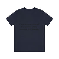 Unisex Jersey Short Sleeve Tee